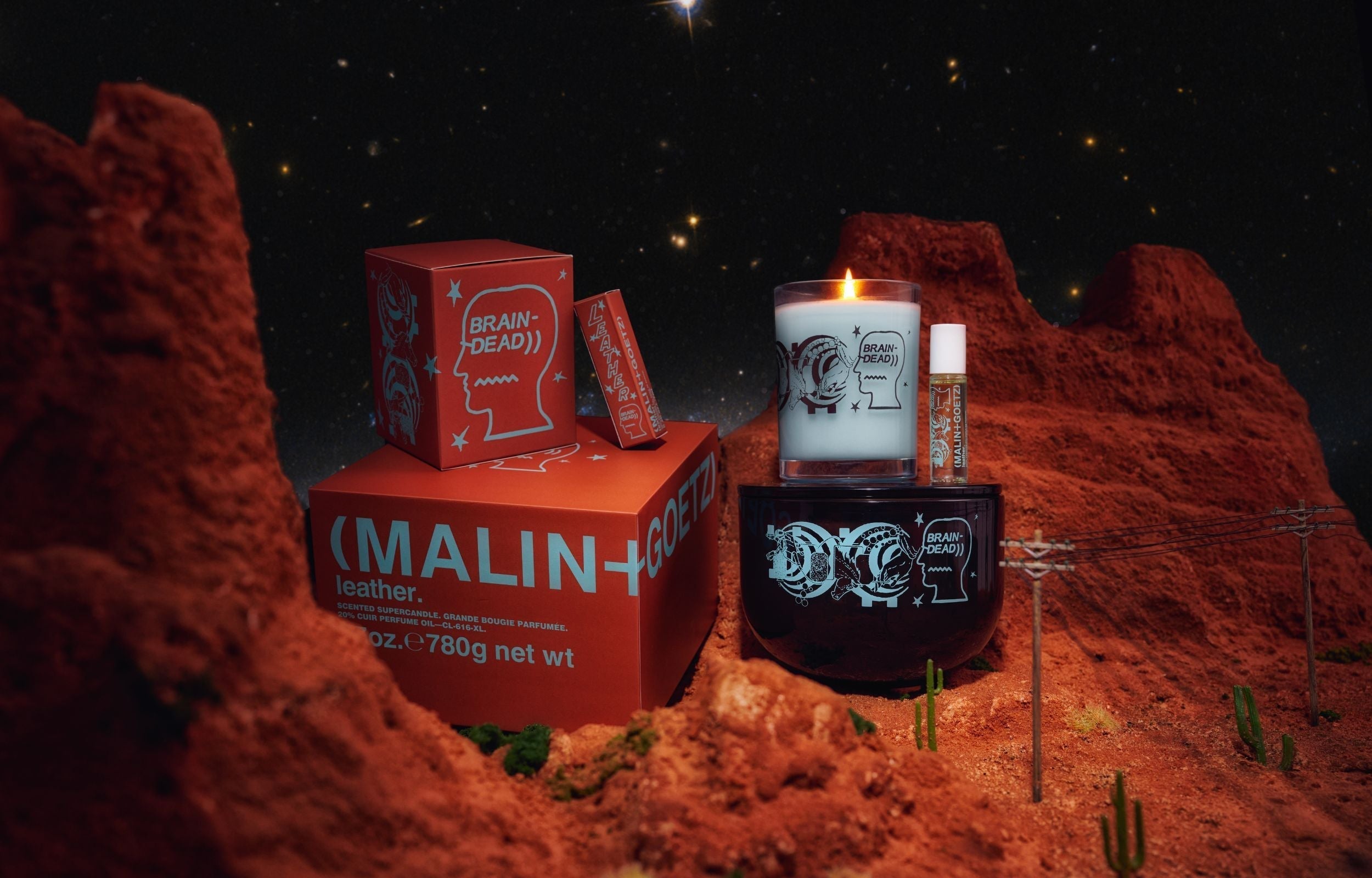 Brain Dead x Malin+Goetz: Leather Collection