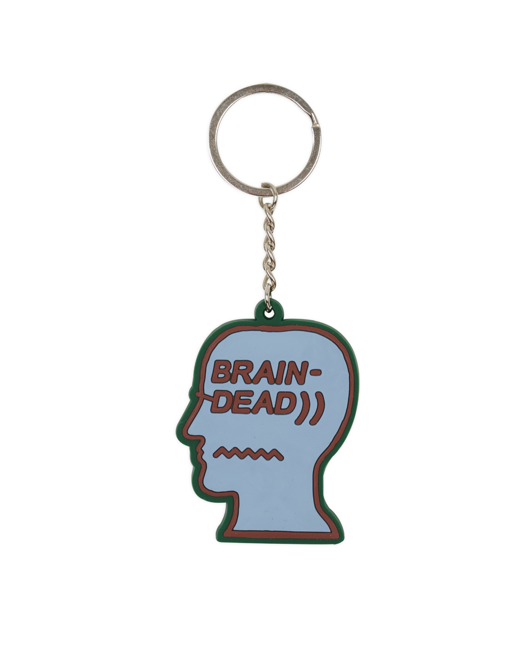 Logohead Keychain Checkered - Light Blue – Brain Dead Logohead Keychain Checkered - Light Blue – Brain Dead