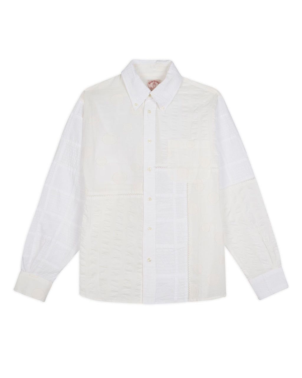 Brooks Brothers California Patchwork Oxford Button Up Shirt Brooks Brothers California Patchwork Oxford Button Up Shirt