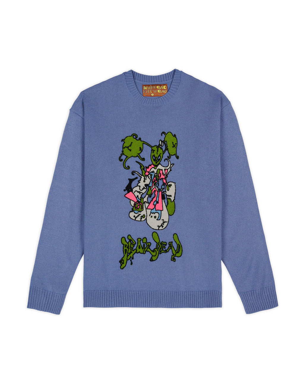 Cyber Bunny Sweater - Blue 1