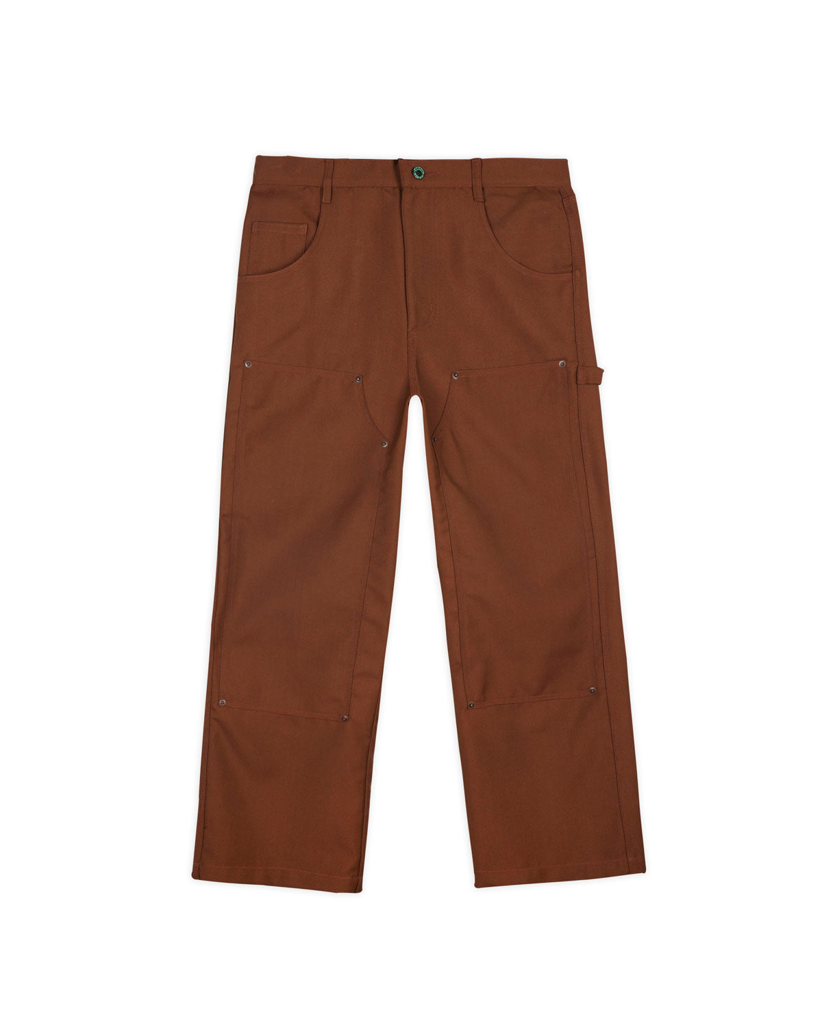 Serge Wool Double Knee Utility Pant - Brown – Brain Dead