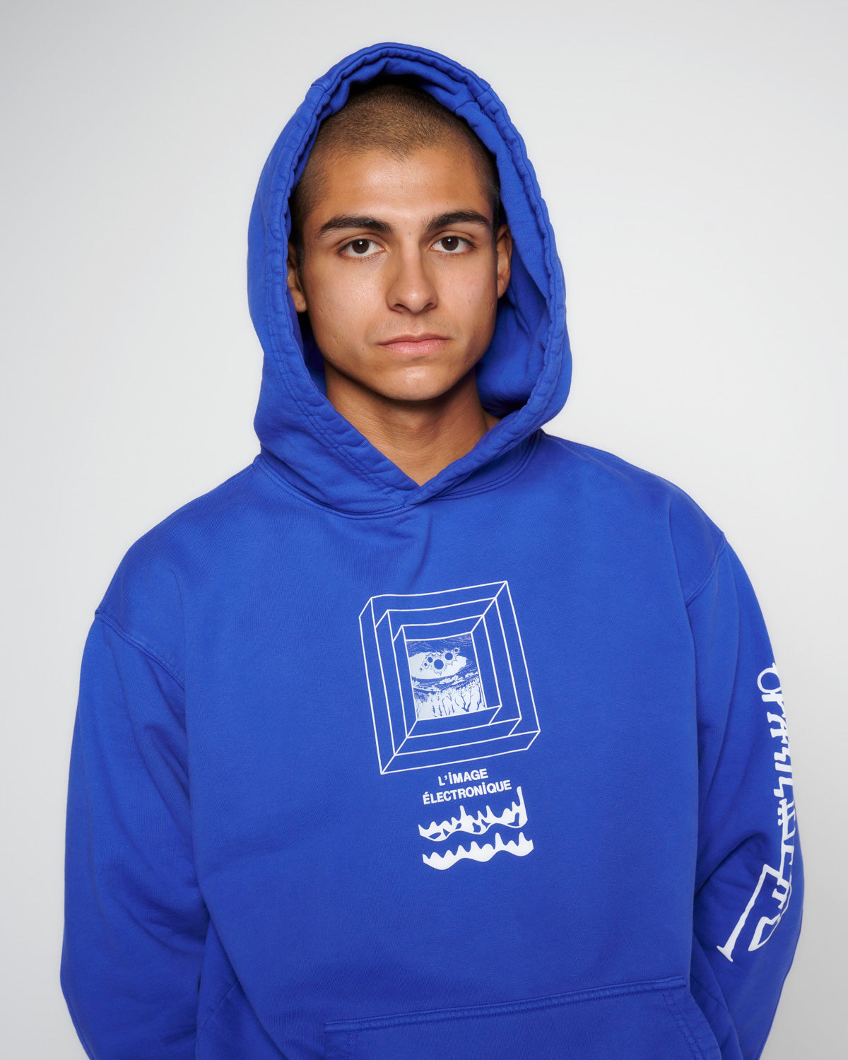 Electronique Hoodie - Navy 4