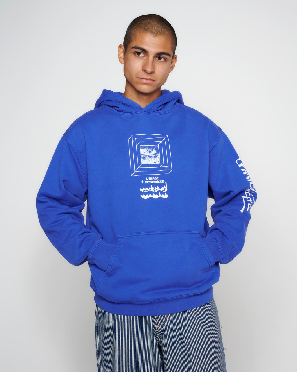 Electronique Hoodie - Navy 6