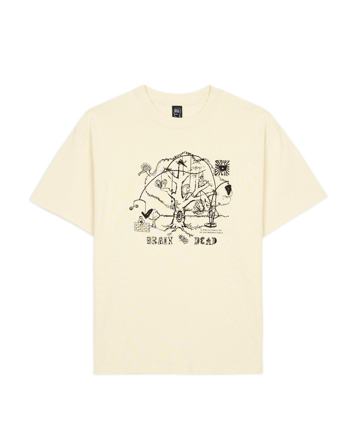 【つくぼ】 BRAIN DEAD Tシャツ L Oracle T-shirt - Natural – Brain Dead