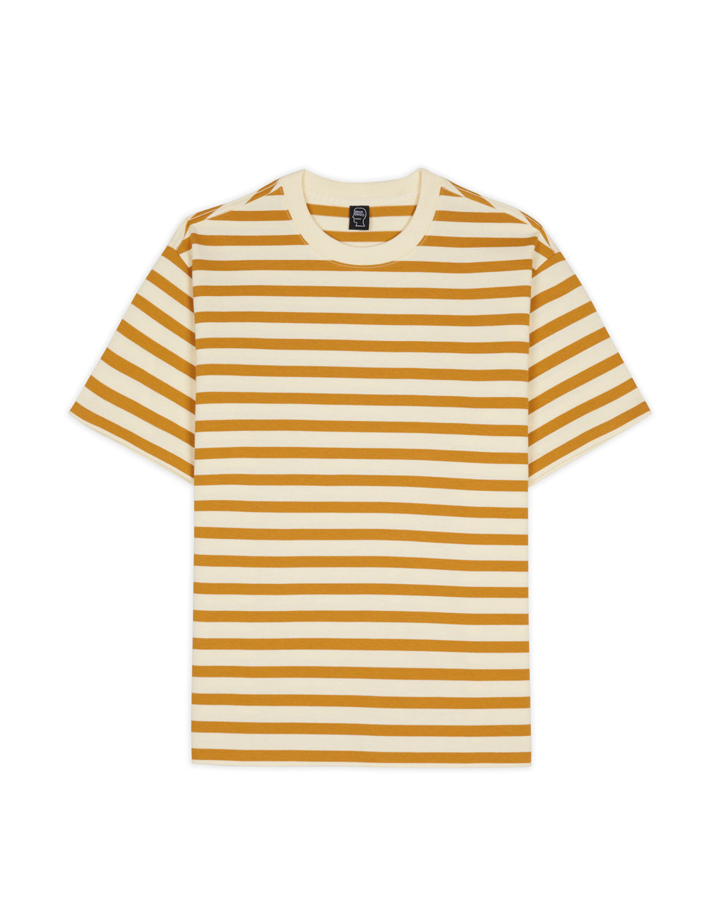 Organic Striped T-shirt - Gold – Brain Dead
