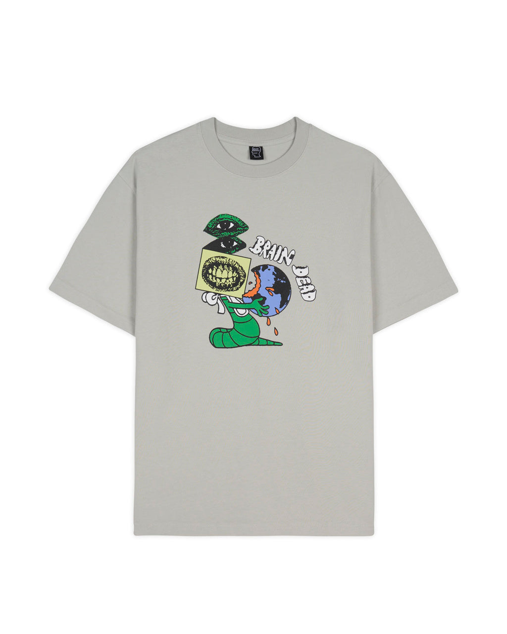 Worm Food T-shirt - Cement 1