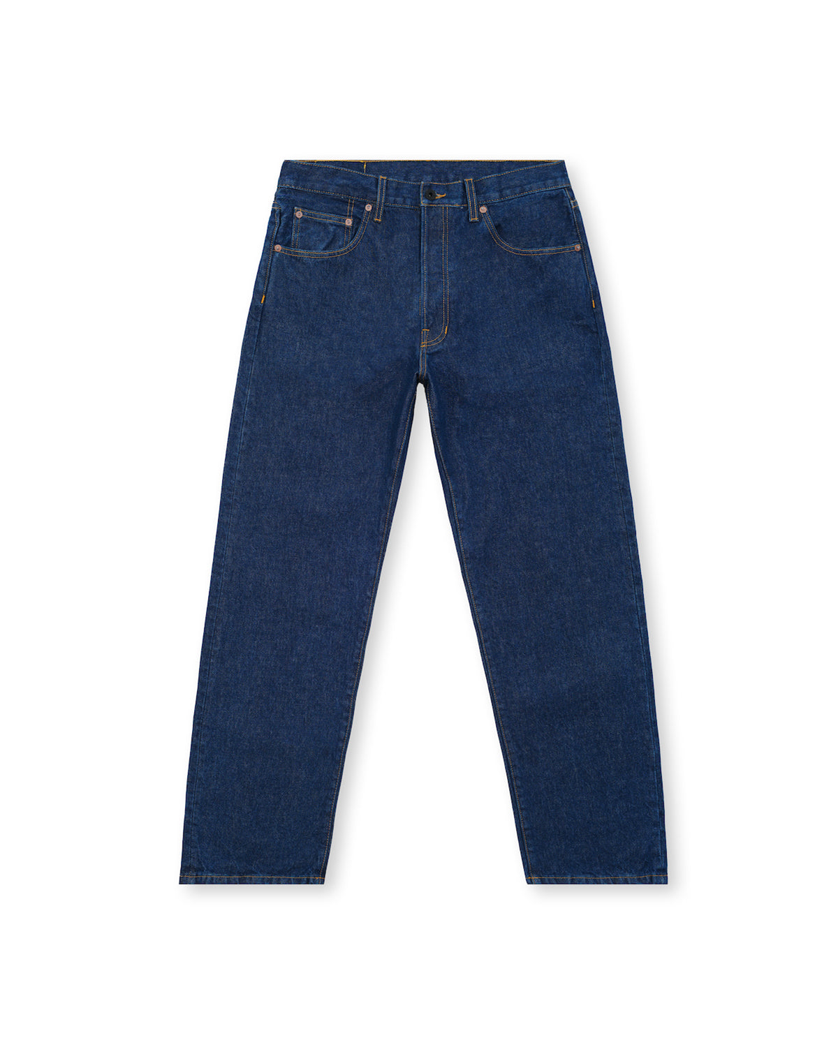 Off Planet Work Wear Straight Leg Denim - True Indigo