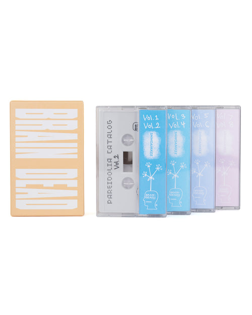 Brain Dead x Homeshake "Pareidolia Catalog" Cassette Box Set - Peach 2