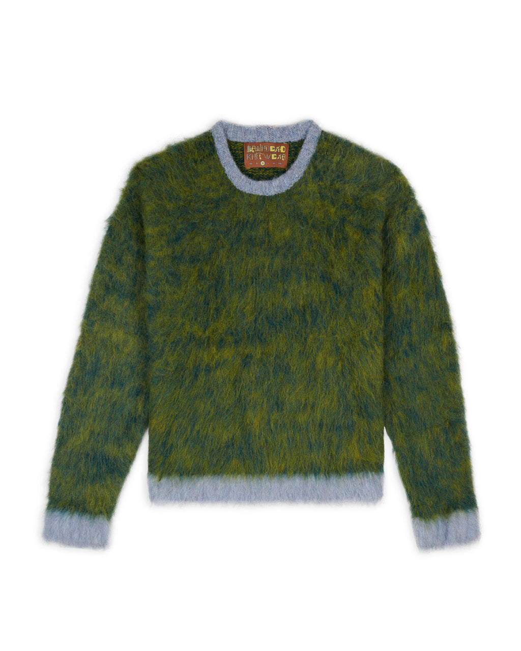 Marled Alpaca Crewneck Sweater - Mallard