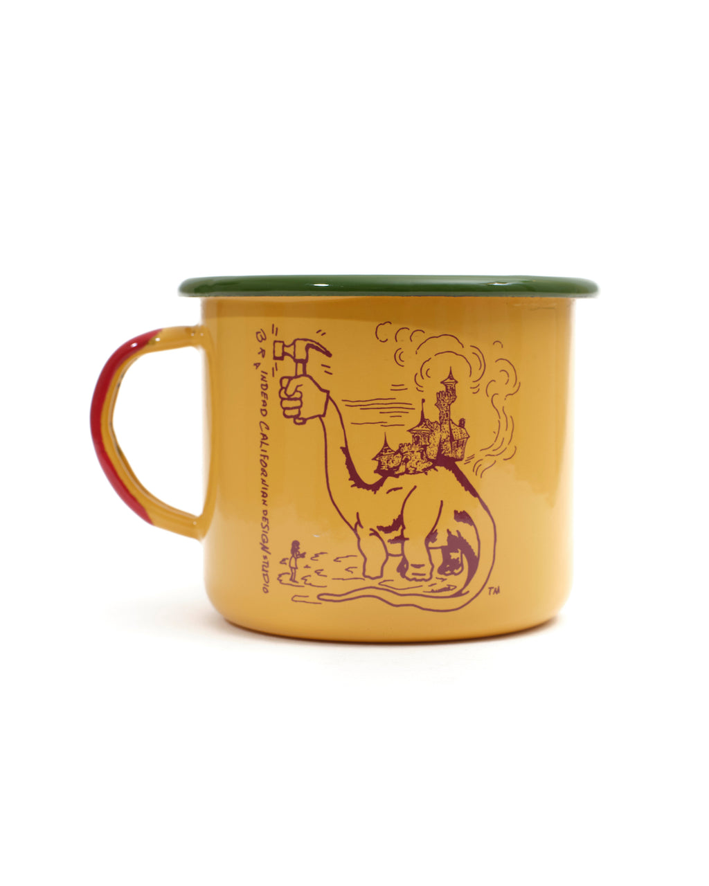 adventure enamel camping mug enamel camping