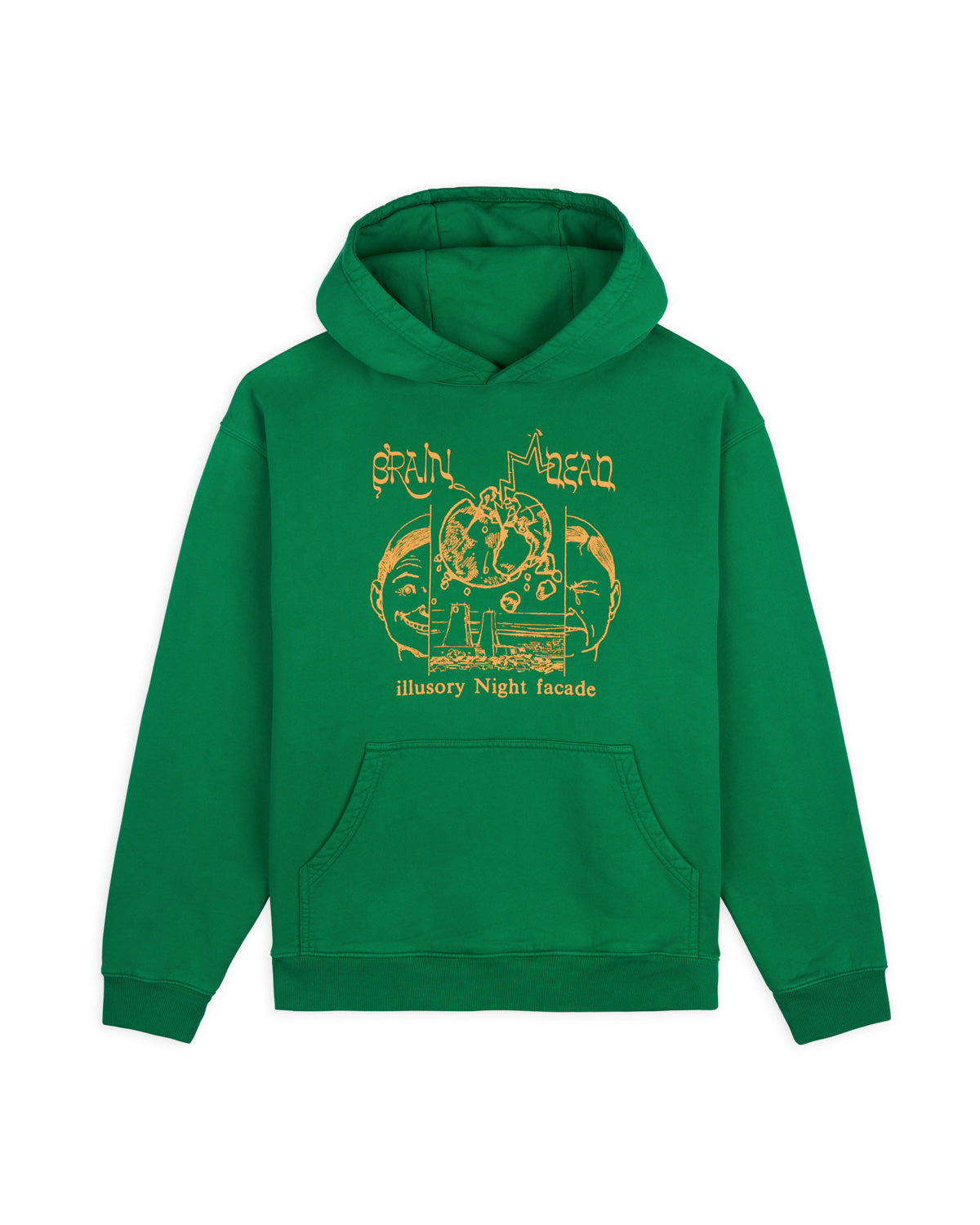 Night Facade Hoodie - Green