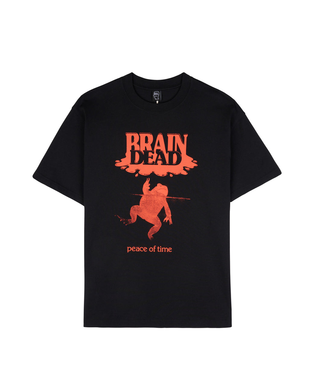 Peace Of Time T-Shirt- Black – Brain Dead
