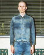 14.75oz Denim Trucker Jacket - Washed Indigo 7