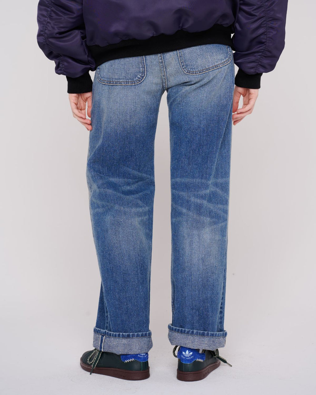 Type 00 14.1oz Selvedge Denim Pant - Washed Indigo 12