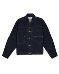 15.5oz Selvedge Denim Trucker Jacket -Rinsed Indigo