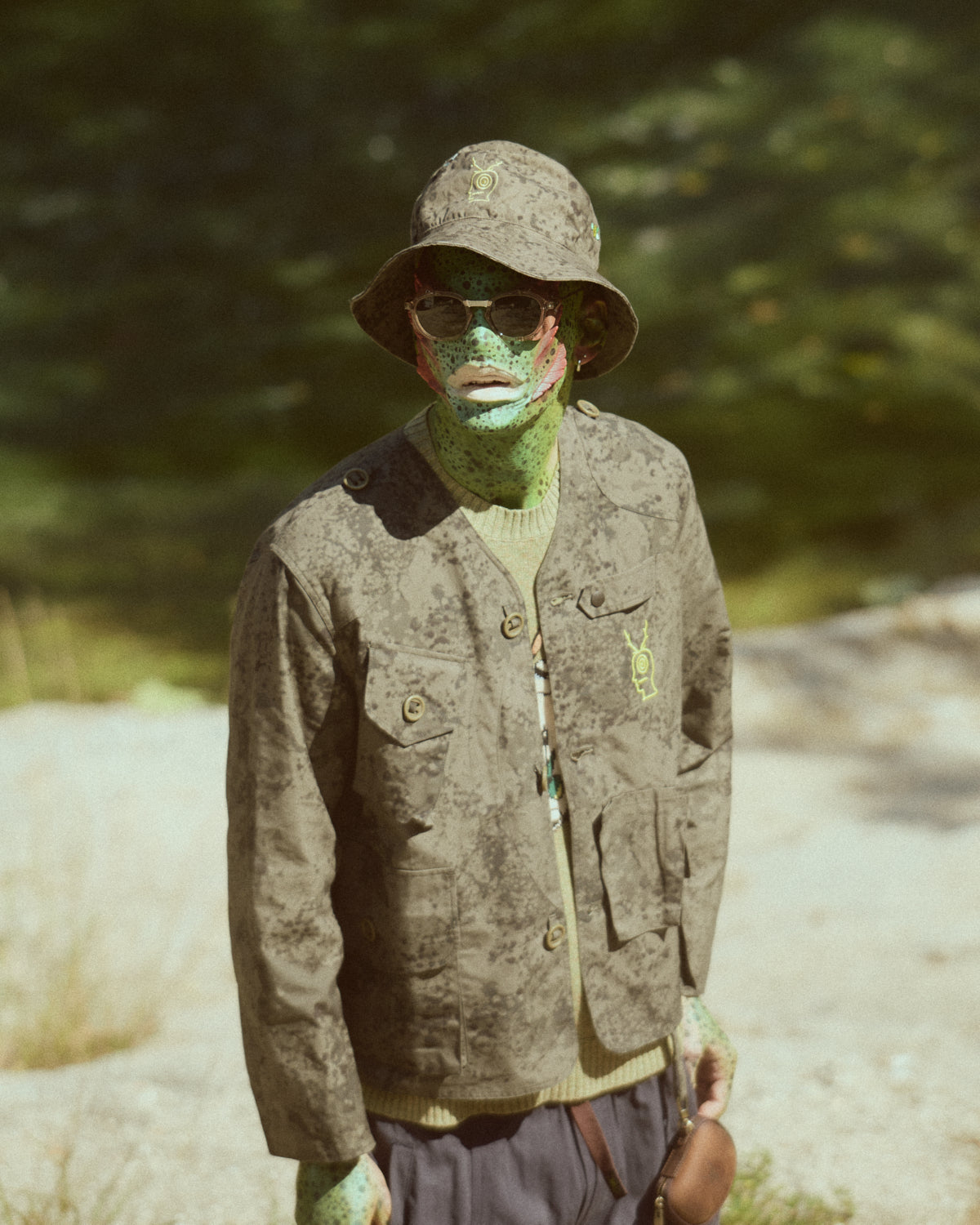 Brain Dead x South2 West8 Tenkara Jacket - Grey