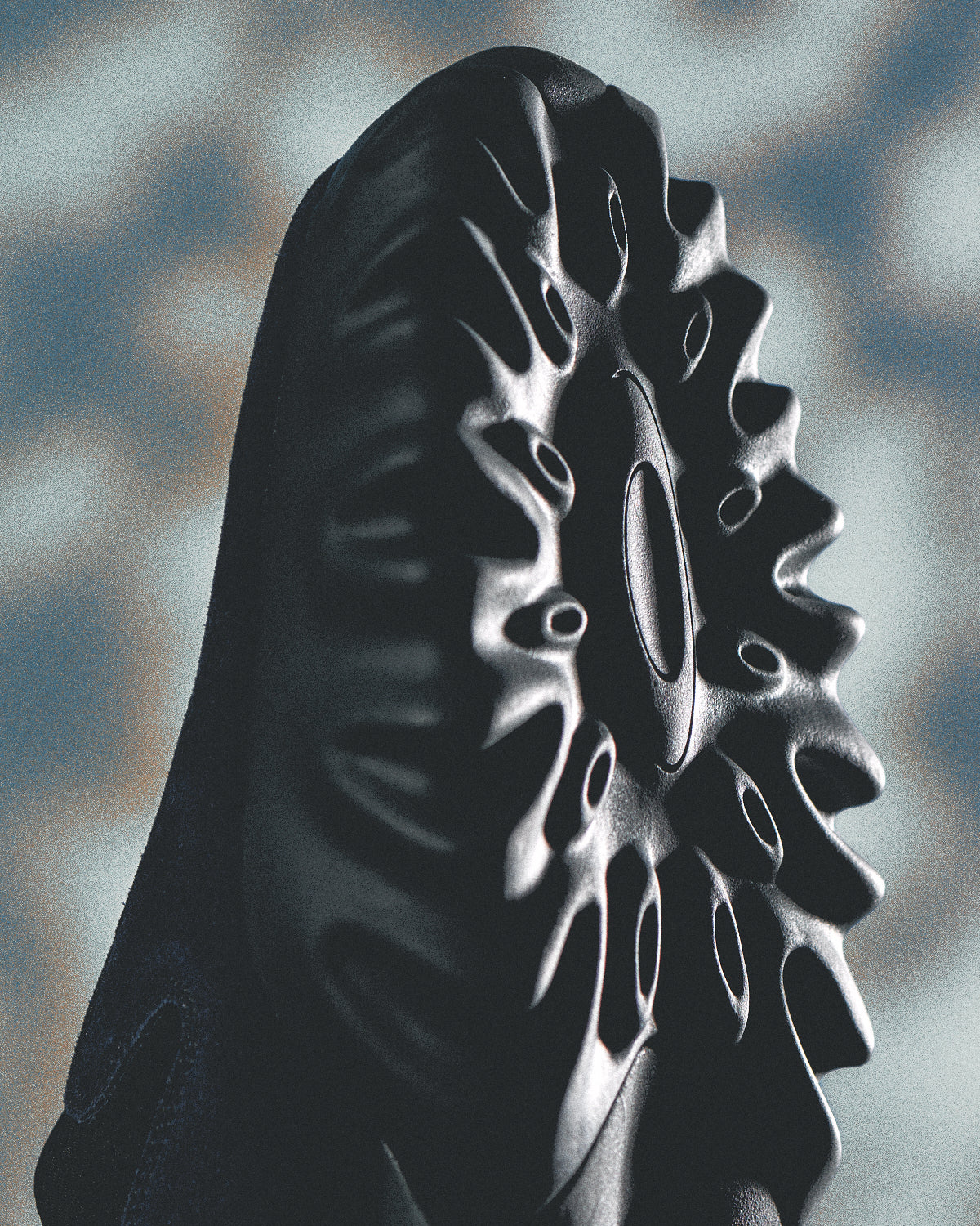 Oakley Factory Team Suede Chop Saw Mule - Navy/Black – Brain