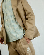 Brooks Brothers California Patchwork Oxford Button Up Shirt - Green 2