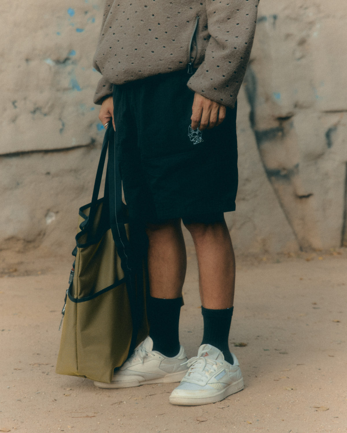 Nylon Equipment Utility Short - Black 2