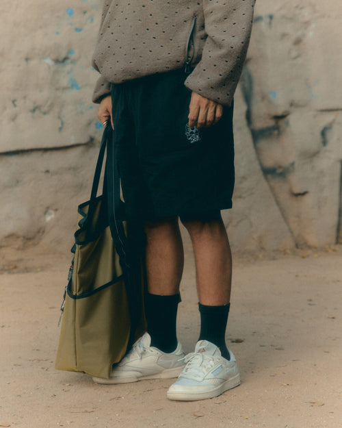 Nylon Equipment Utility Short - Black 2
