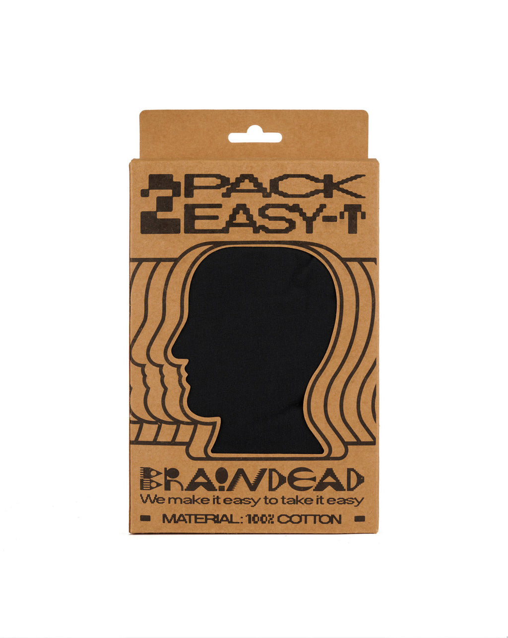 2-Pack Easy T-Shirts in Black