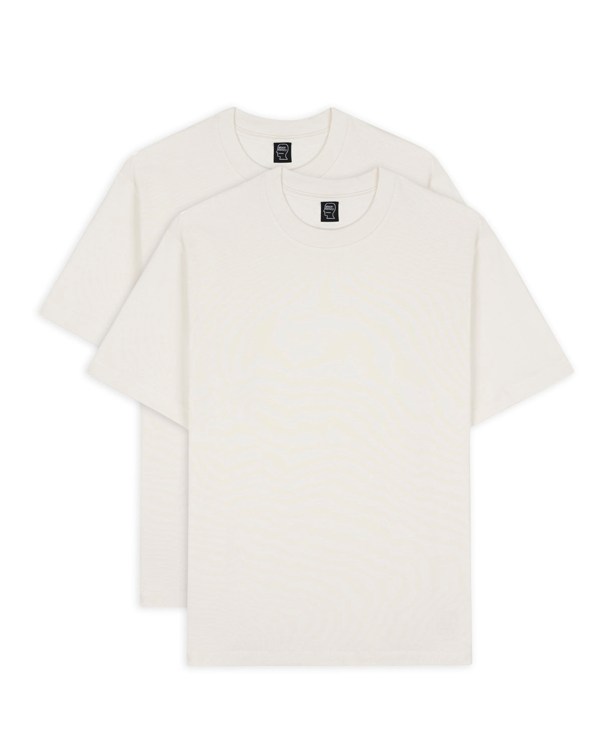 2 Pack Easy T-Shirts - Natural – Brain Dead