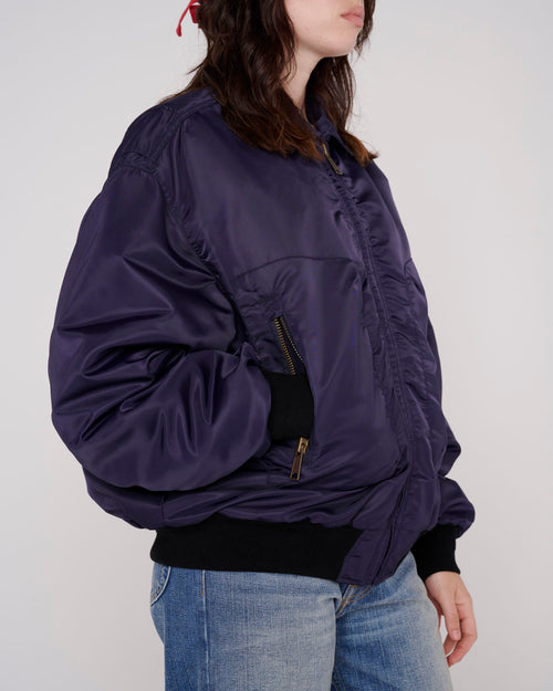 3D Flight Jacket - Navy 2