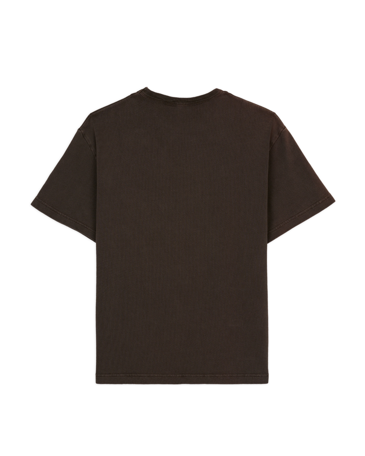 Heavyweight 3D Embroidery Logohead T-shirt - Brown 3