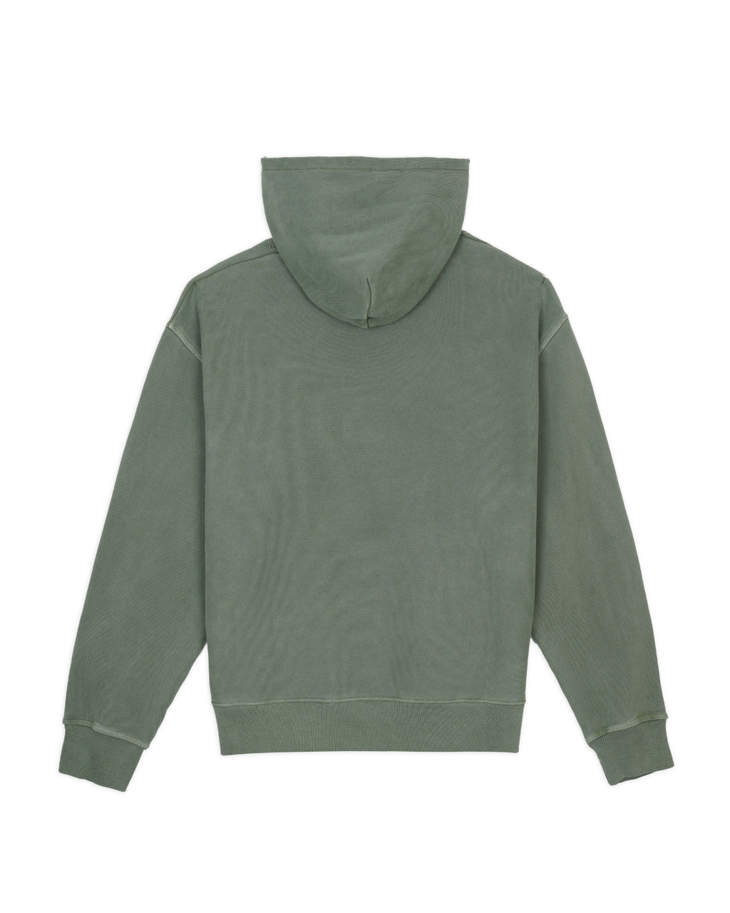 3D Embroidered Logohead Garment Dyed Hoodie - Ivy 3
