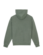 3D Embroidered Logohead Garment Dyed Hoodie - Ivy 3