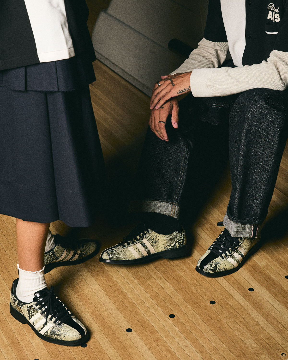 Brain Dead x Adidas Bowling - Snakeskin 5