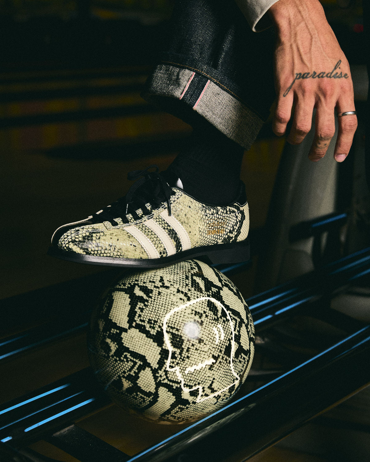 Brain Dead x Adidas Bowling - Snakeskin 2