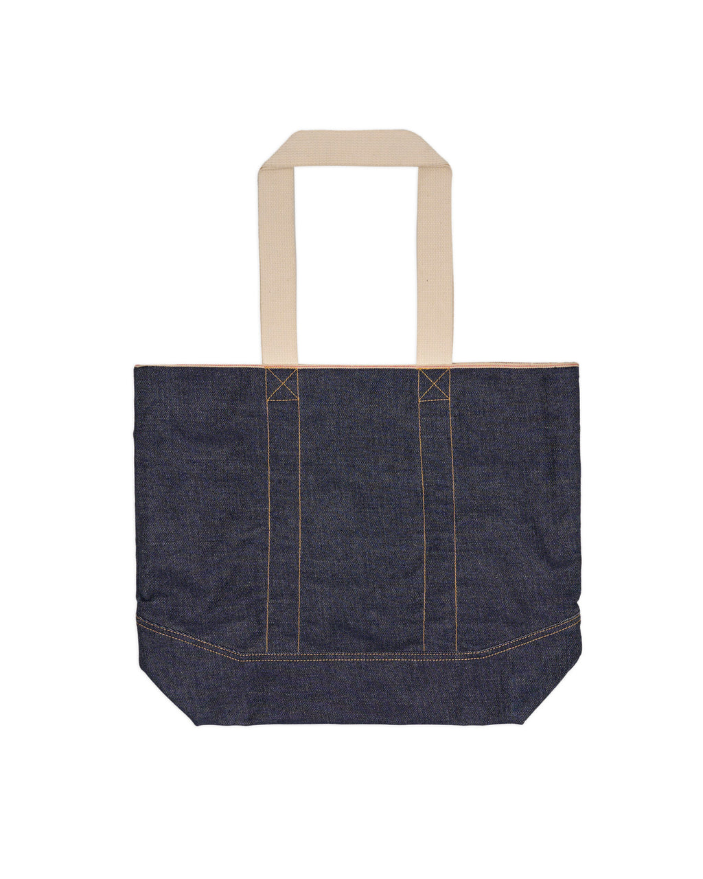 Brain Dead x A.P.C. Printed Selvedge Denim Tote Bag- Indigo 3