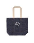 Brain Dead x A.P.C. Printed Selvedge Denim Tote Bag - Indigo