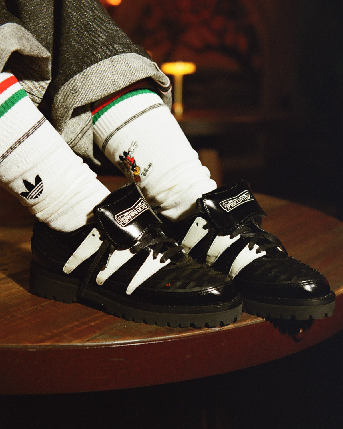Brain Dead x Disney x adidas Predator - Black/White 2