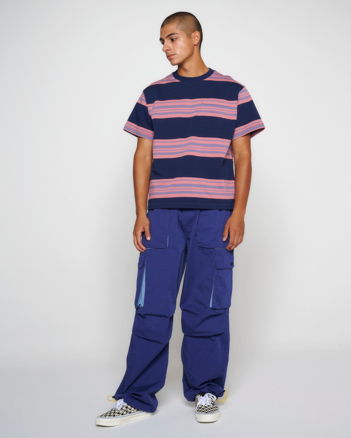 Adjustable Skate Pant - Blue