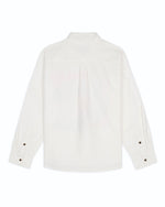 Alfie Cotton Oxford Shirt - White 2