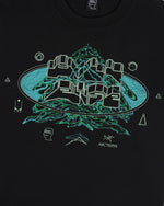 Brain Dead x Arcteryx All Rise Long Beach T-shirt - Black
 2