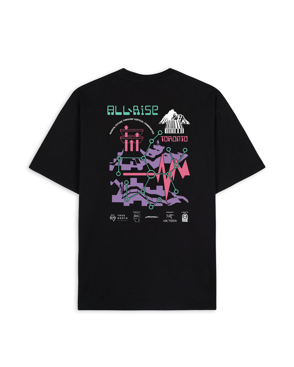 All Rise Toronto T-shirt - Black 2