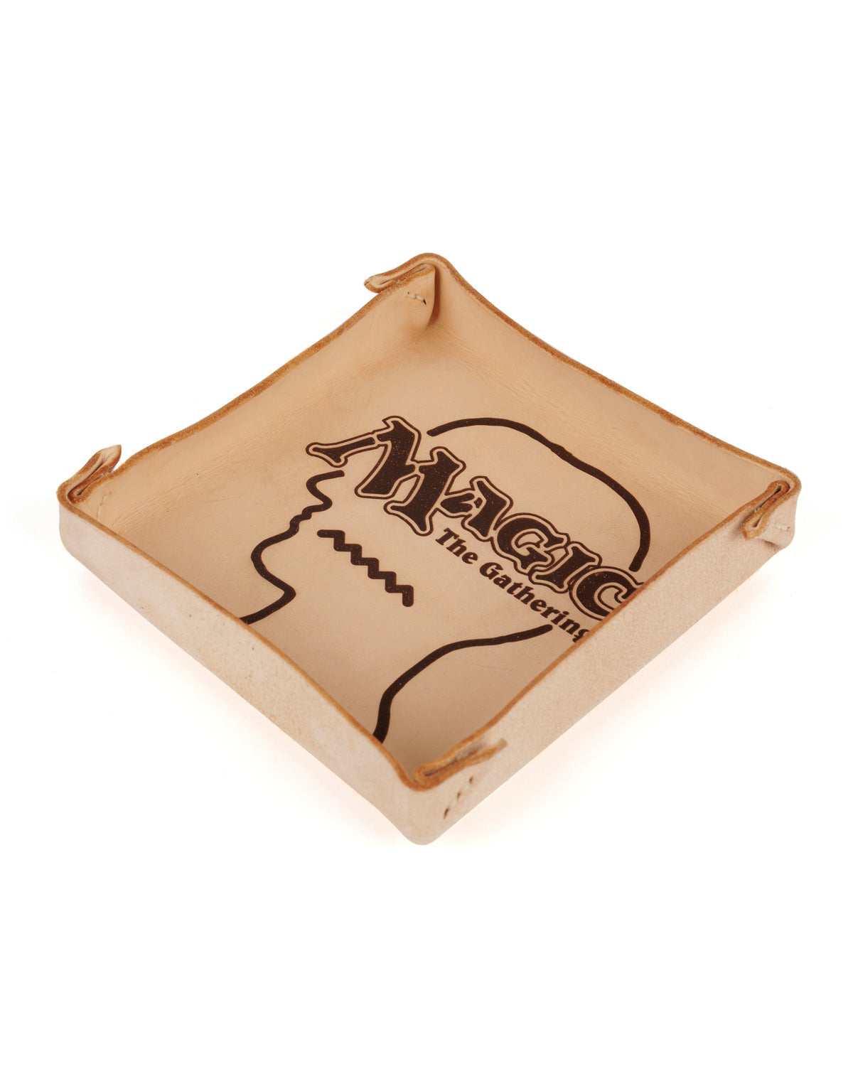 Brain Dead x Magic: The Gathering x Alterior Dice Tray - Natural Tanned Leather 4