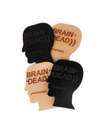 Brain Dead x Alterior Leather Coaster Pack - Multi 3