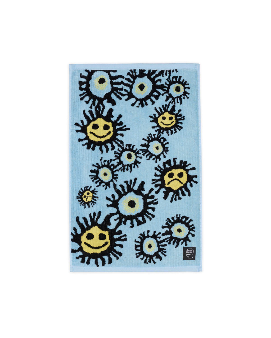 Amoeba Hand Towel - Light Blue 1