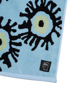 Amoeba Bath Towel - Light Blue 2