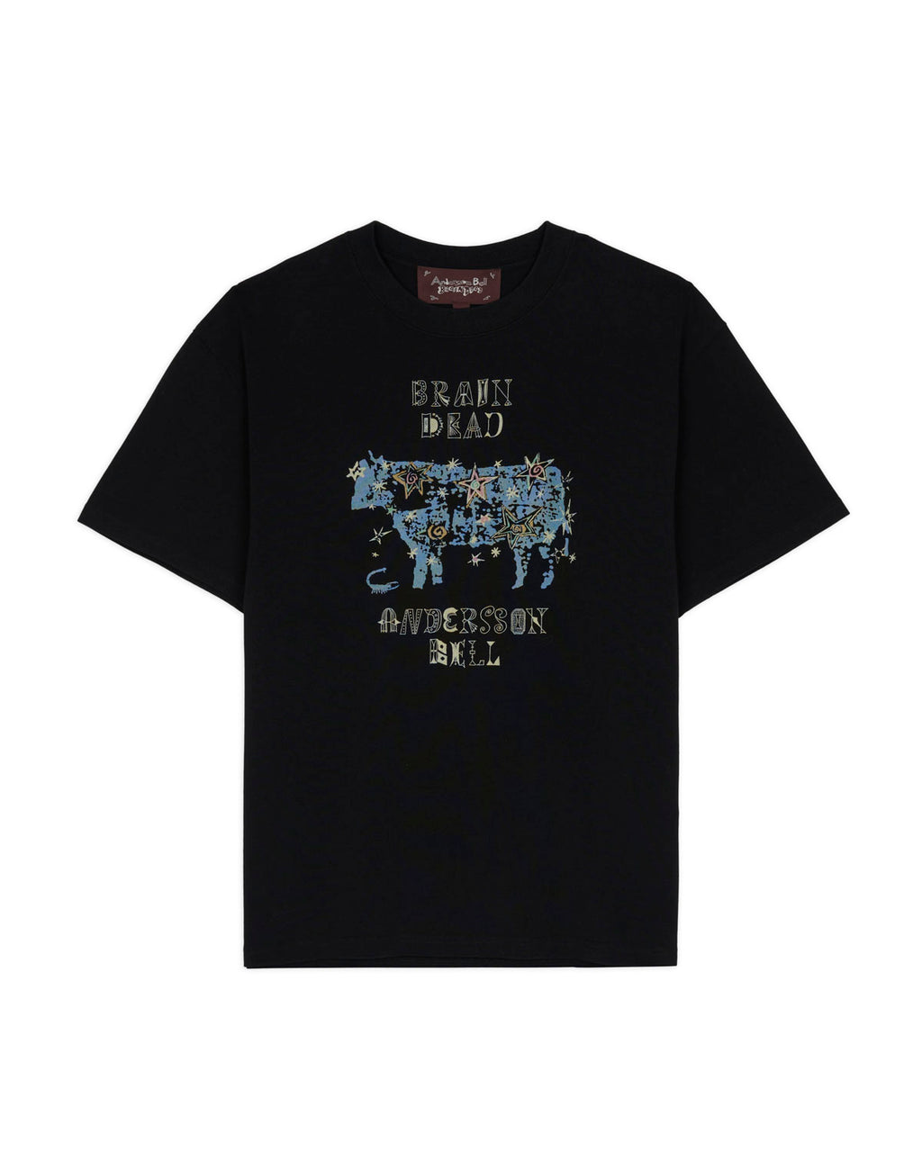 Brain Dead x Andersson Bell Cow T-shirt - Black