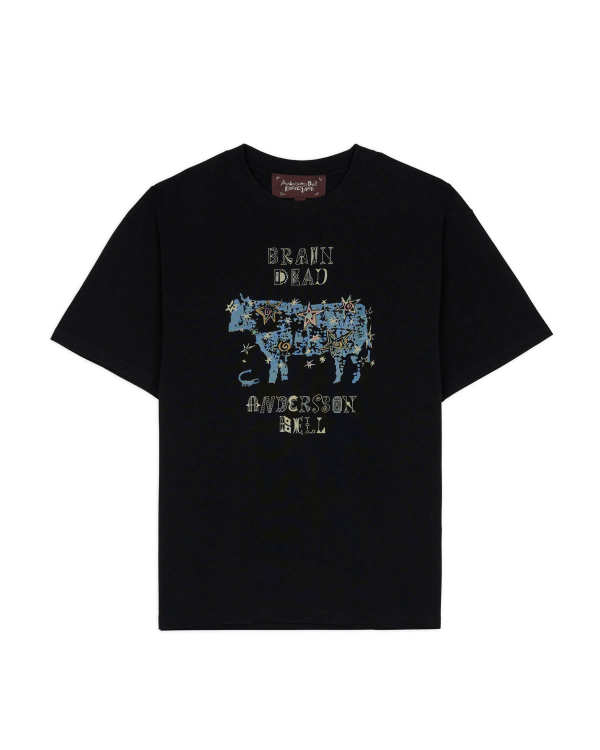 Brain Dead x Andersson Bell Cow T-shirt - Black 1