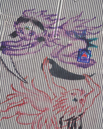 Angel Striped Half Zip Work Shirt - Natural 3