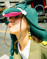 Brain Dead x Coach Darby Dino Hat - Green Multi 2