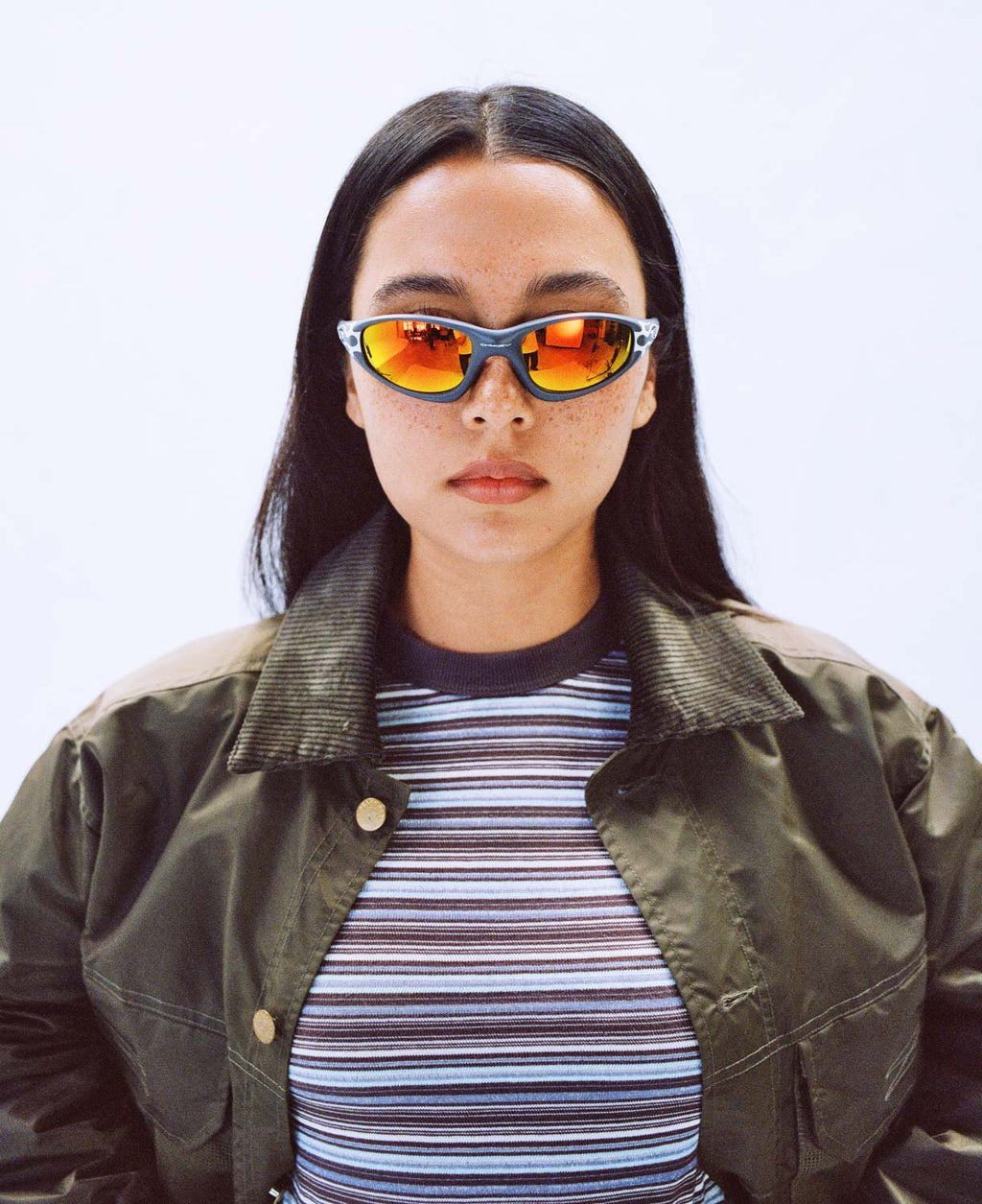 Brain Dead x Oakley Straight Jacket 99 Sunglasses - X-Silver 2