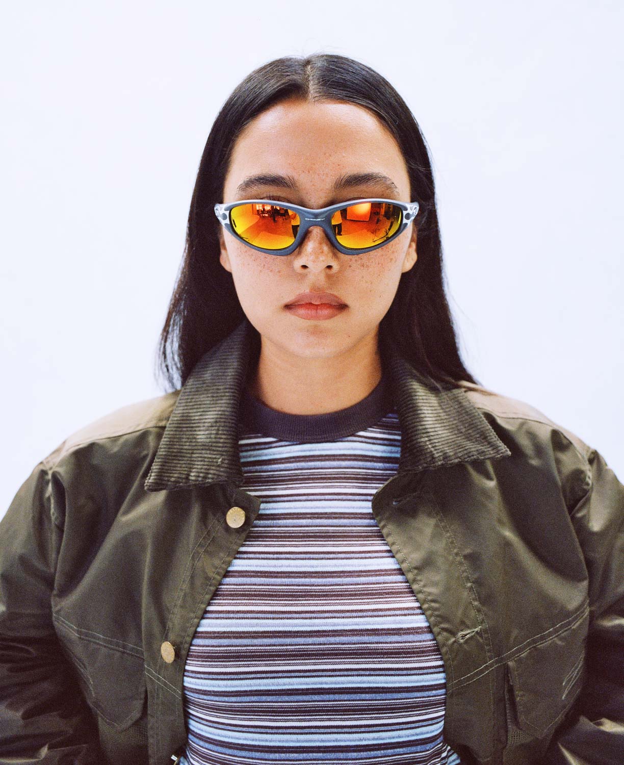 Brain Dead x Oakley Straight Jacket 99 Sunglasses - X-Silver 2