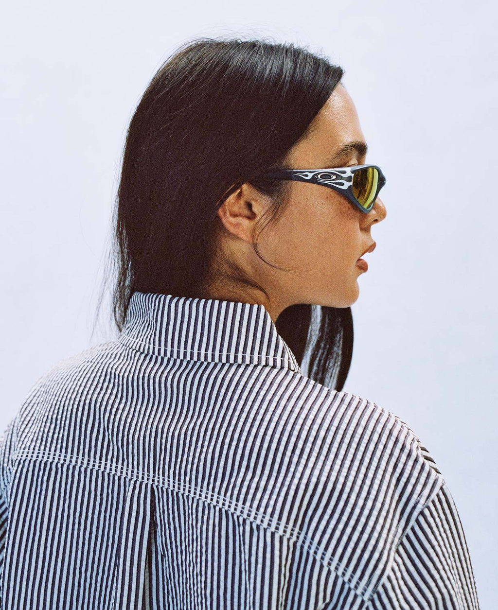 Brain Dead x Oakley Straight Jacket 99 Sunglasses - X-Silver 6